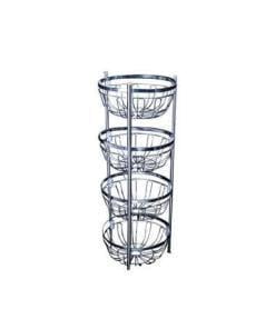 4 Tier Metal Fruit and Vegetable Storage Stand
